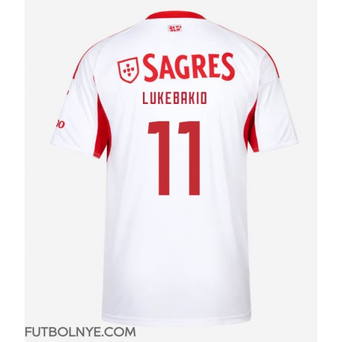 Camiseta Benfica Dodi Lukebakio #11 Tercera Equipación 2025-26 manga corta